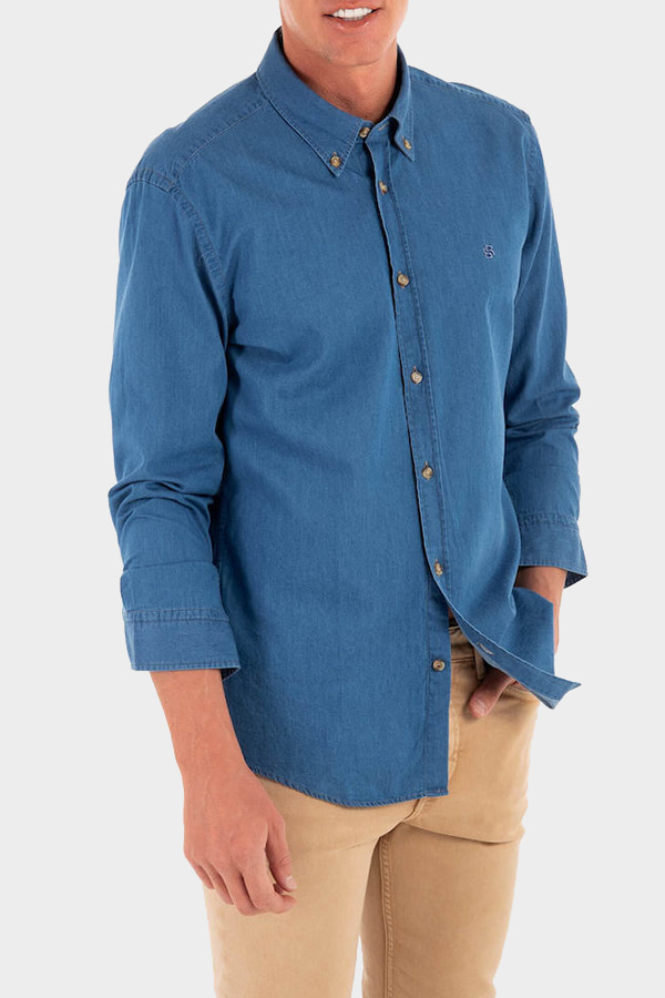 ΠΟΥΚΑΜΙΣΟ BOSS - 460 ΜΠΛΕ